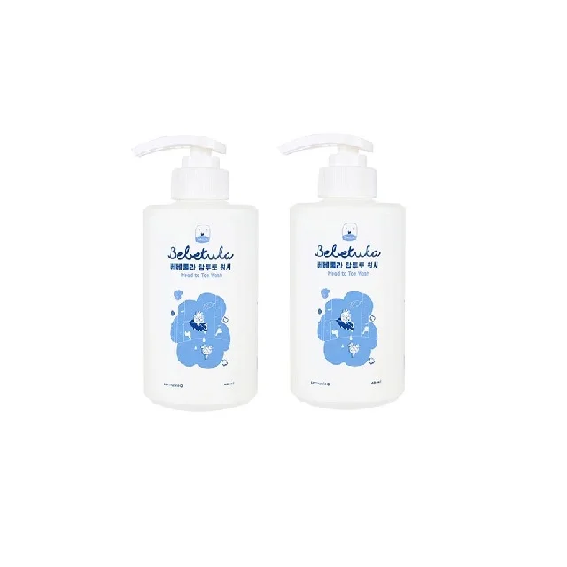 Anti-inflammatory effect Bebetula head to toe wash