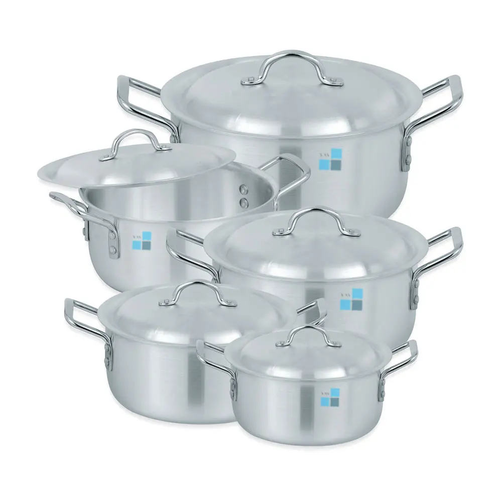 
Алюминиевая металлическая отделка, наборы посуды Yas Babay Set 