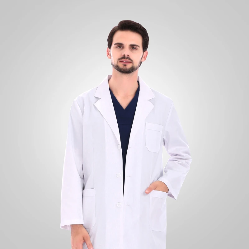 Professional High Quality Hospital Wear Medical Nursing Scrubs Doctor Uniform lab coat
