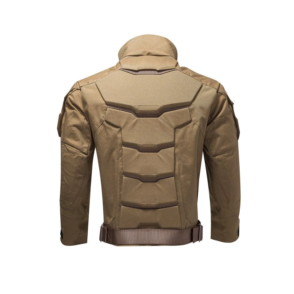 Куртка CORDURA PATHLESS VS Мужская тактическая куртка для защиты выживания коричневая осенне-зимняя одежда