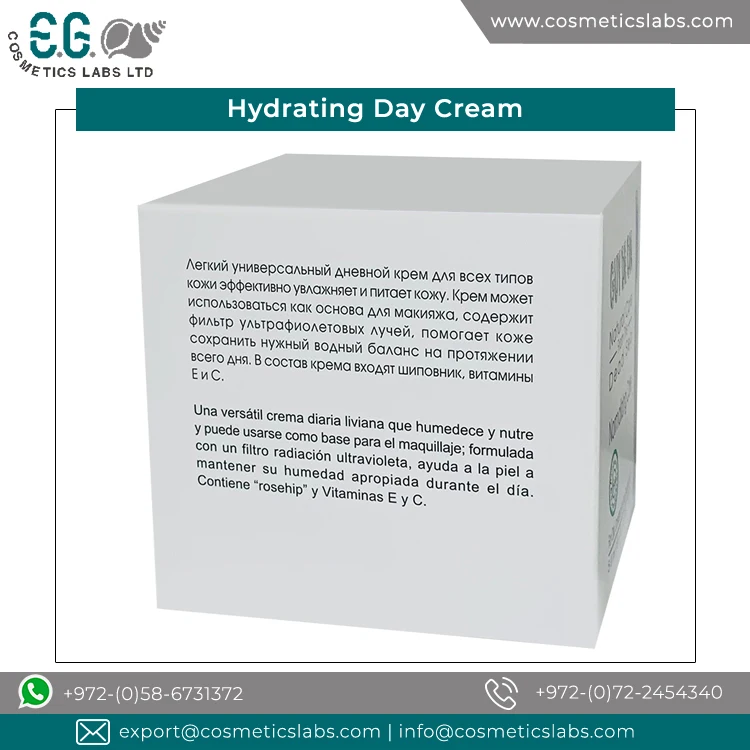 Custom Label Manufacturer Selling Skin Care Multiactive Hydrating Day Cream at Least Price
