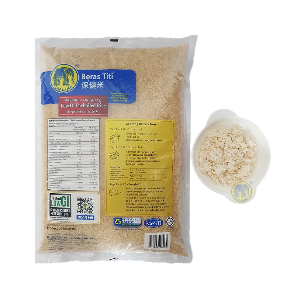 Best Quality Long Grain Whole Grain Rice Pregnancy Woman Wise To Consume Rice 100% Natural Soft For Children To Chew Rice
