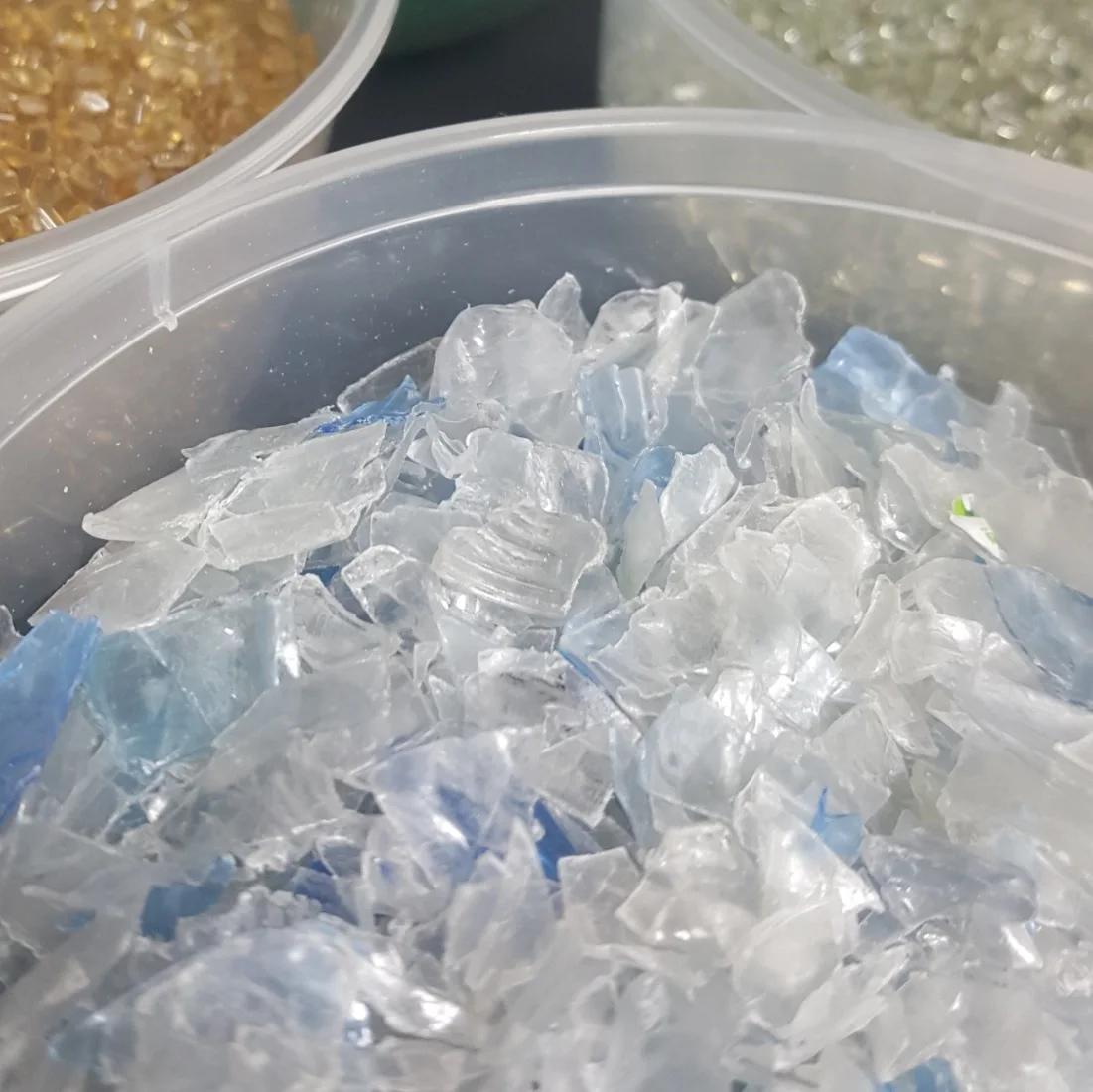 
Plastic Raw Material PET Flakes Recycled Polyethylene Terephthalate for Textile, Thermoforming Sheet 