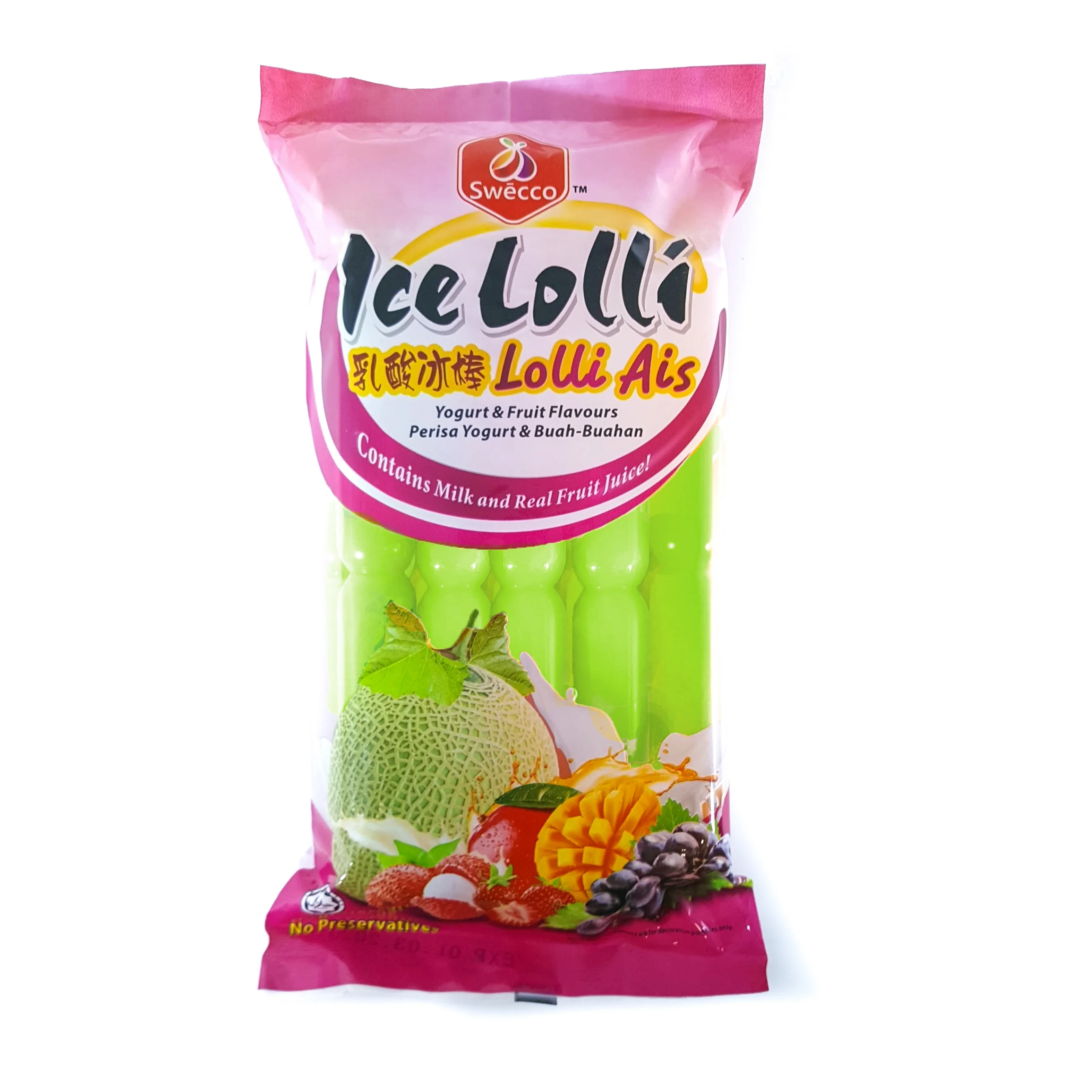 Премиум качество Малайзия OEM/ODM молочные ледяные Лолиты йогурт медовые дыни ароматизаторы 10 трубок x 48 мл PE