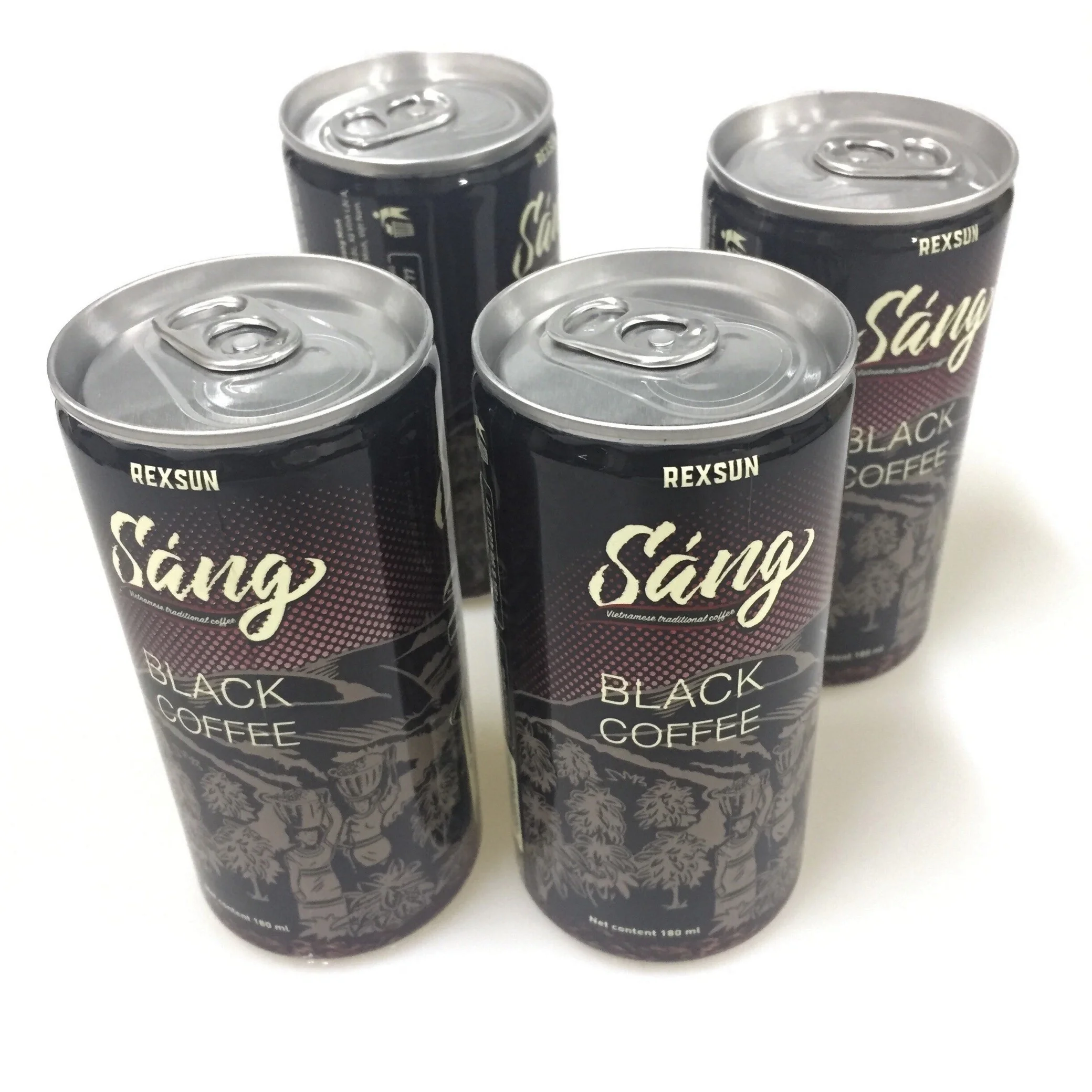 Вьетнамский черный кофе в традиционном стиле со сладостью от stevia