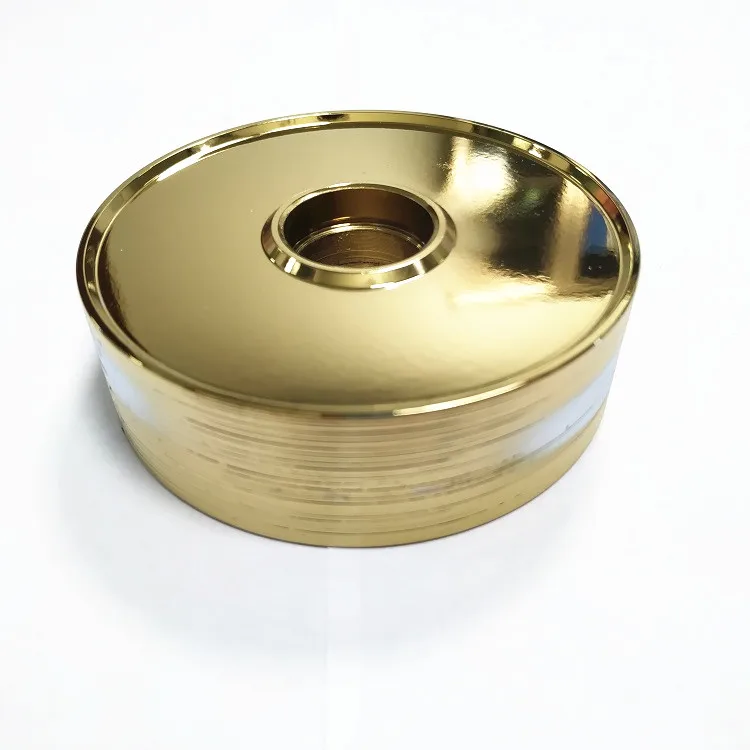 CNC Turning PVD gold mirror Aluminum Alloy Tire Core mandrel  For Electric Skateboard Car