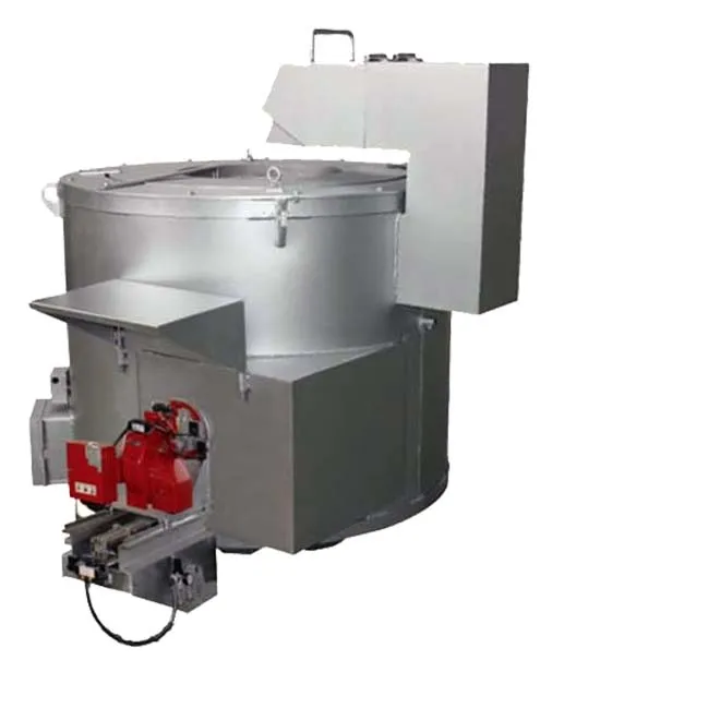 Gas Fired Aluminium Melting  Furnace for Die Casting Units 250 Kgs Per Hour Melting and Holding Line From Renowned Manufacturer