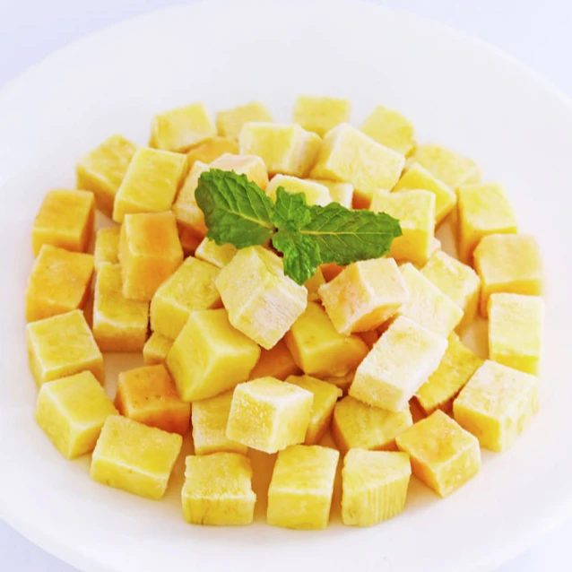 Hot sale BRC certified frozen yellow Sweet Potato/ Sweet Potato dices competitive price Vietnam