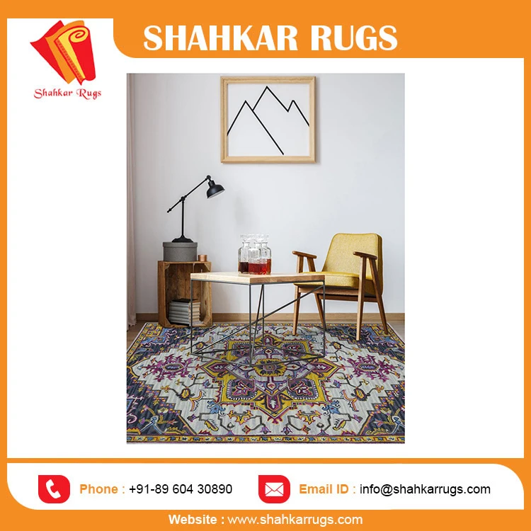 Hand Tufted Wool Rug And Carpets Hand Carved Silk Rug Carpet For Living Room At Wholesale Price