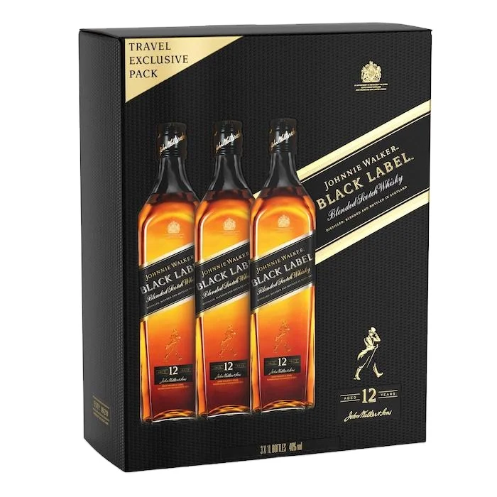 Джонни Уокер Блэк лэйбел виски Black Label Виски купажированное солодовое виски