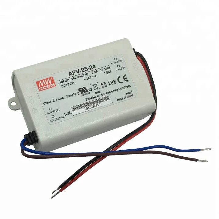 on line payment APV-25-24 25W 24V Single Output Switching Power Supply