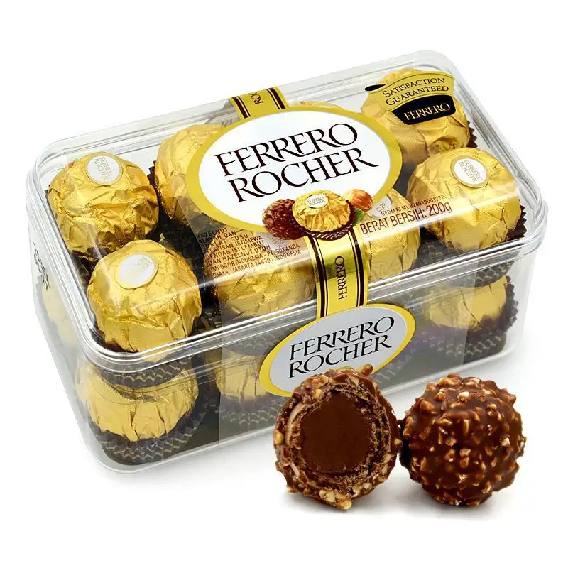 Ferrero Rocher top sale square shaped color assorted chocolate