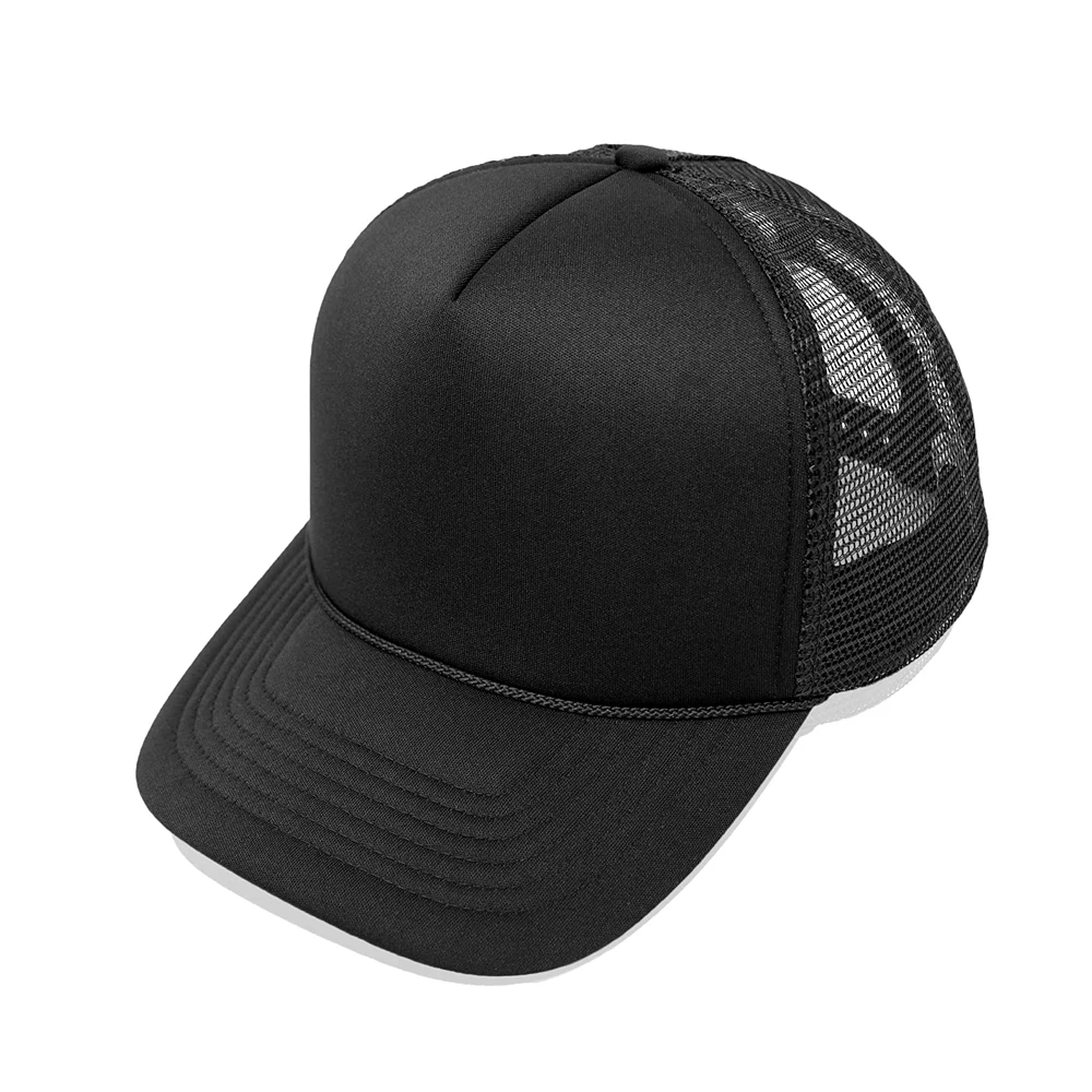 Most Popular OEM Sublimation Mesh Custom Trucker Hat Low MOQ Custom Quality 5 Panel trucker hats