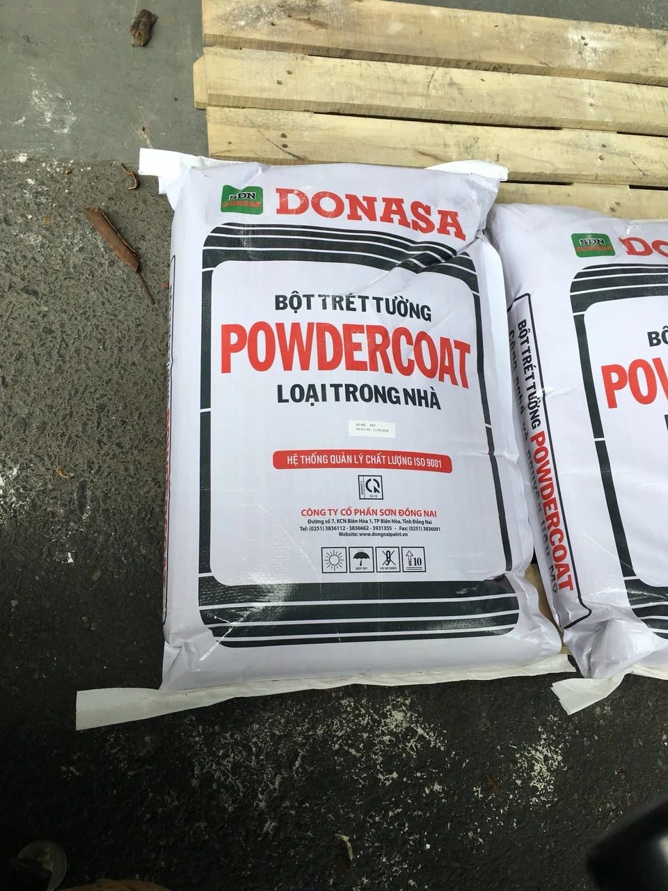 
White interior Putty for wall and celling powdecoat 40kg/bag 