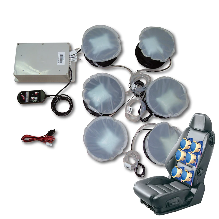 Новейший переключатель, массажные подушки безопасности для автомобильного сиденья, пневматическая надувная система поддержки поясницы, автомобильный массаж