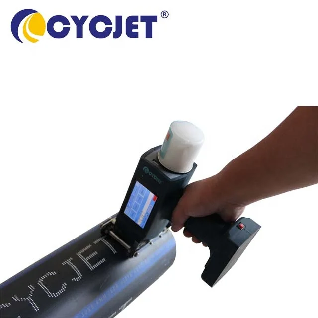 CYCJET ALT 160 Plus steel structure hand held inkjet printer / steel pipe inkjet printer/ Industrial Concrete Printing Machine