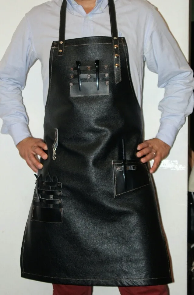 Barber Hairdressing Cutting Salon Cape Denim Barber Apron Printed Cutting Cape Customized design logo Hairdresser Smock