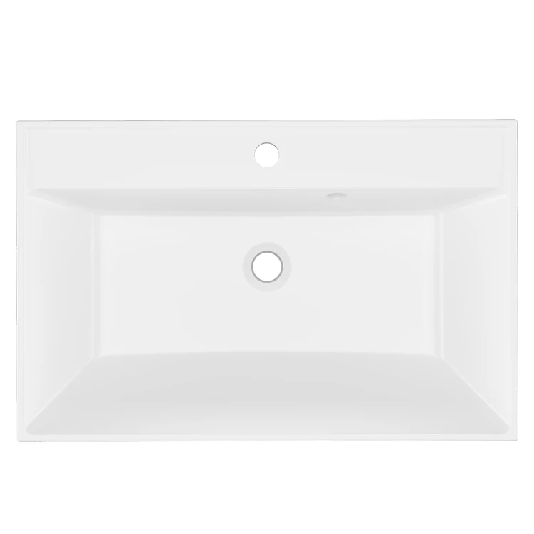 Great quality bathroom cast marble vanity basin, vanity sinks wholesale prices Paola Alba 700 / 600 / 800 / 900