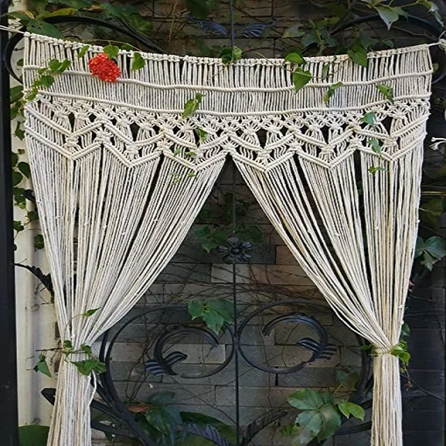Macrame Large Wall Hanging - Macrame Wedding Hanging Backdrop - Wall Hanging Tapestry - Macrame Curtain