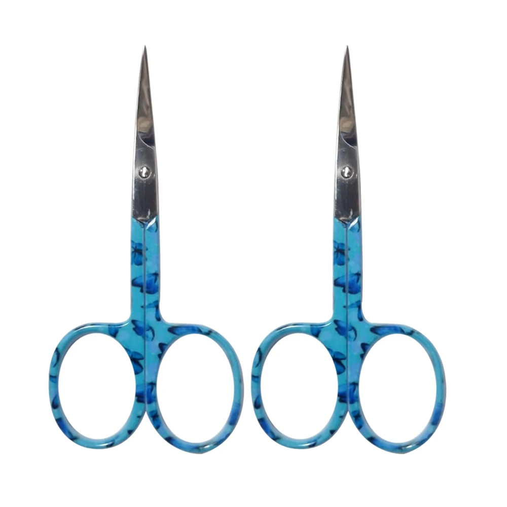 Portable Eyebrow Scissor Eyelash Gold Stainless Steel DHL Item Bulk Style Time Lead Beauty Sharp Color Package Handle Feature