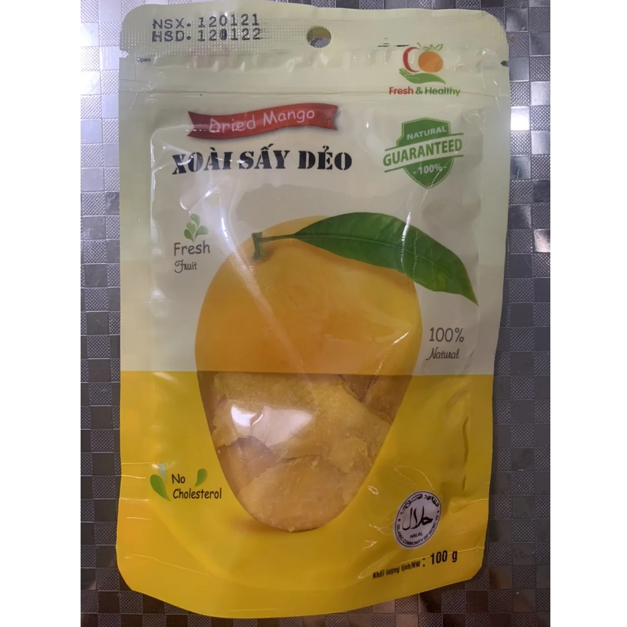 
Many Vitamin Natural Funny Chips Sliced Gift Packing Dried Mango with Sweet Taste 