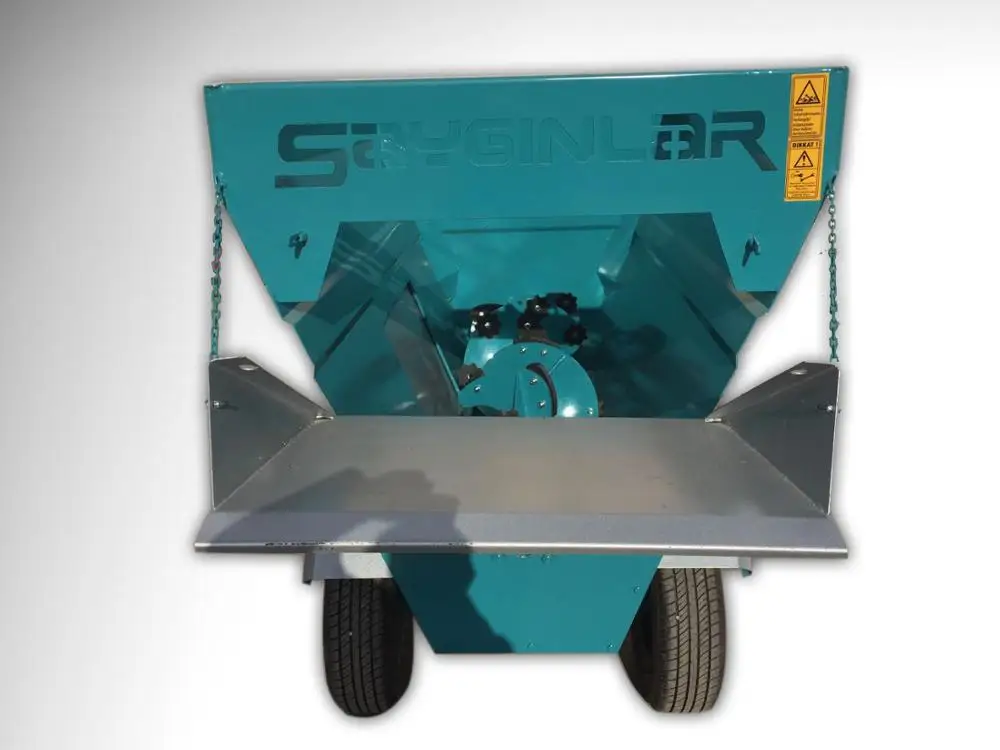 Livestock Feeding Equipment Horizontal Auger Tractor Pto Powered 2m3 Feed Mixer