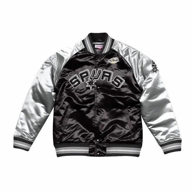 OEM Mens Womens Embroidered Satin Bomber Baseball Basketball Jackets