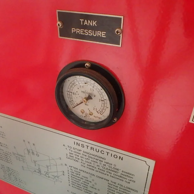 
Fixed Dry Powder Fire Extinguishing System inspection for ships 