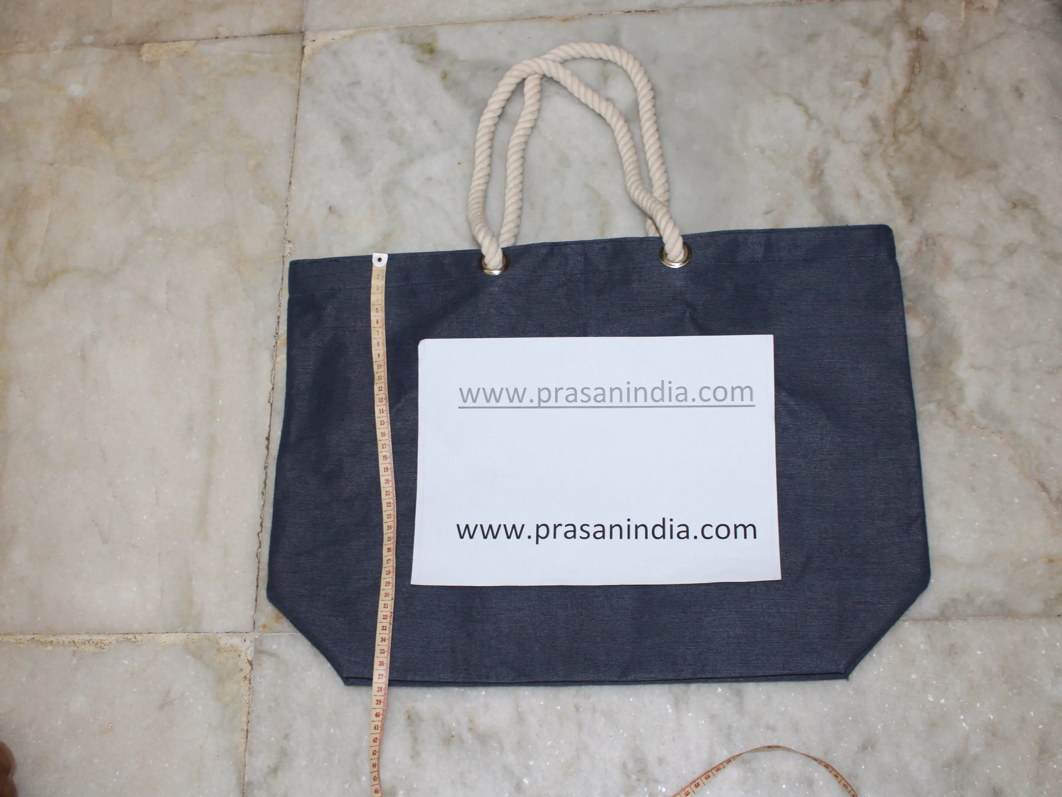 jute + cotton bag made from indian factory