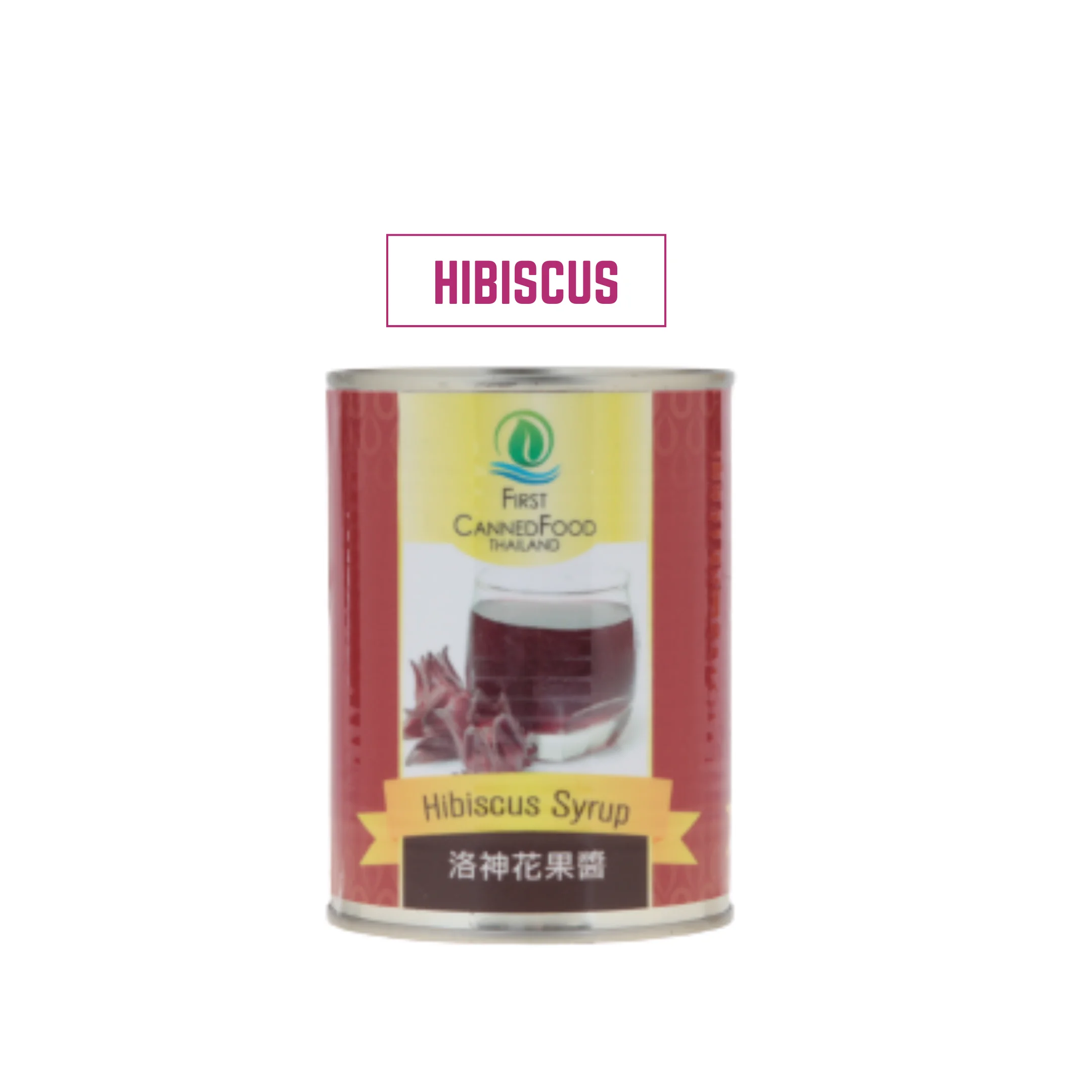 Консервированный сироп Hibiscus премиум-класса, изготовленный в Таиланде (OEM/частная торговая марка)