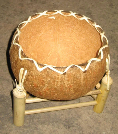 Coconut And Bamboo Planter Wholesale Pot Handmade Home Decor Basket Garden Decoration Outdoor Natural Multi Size