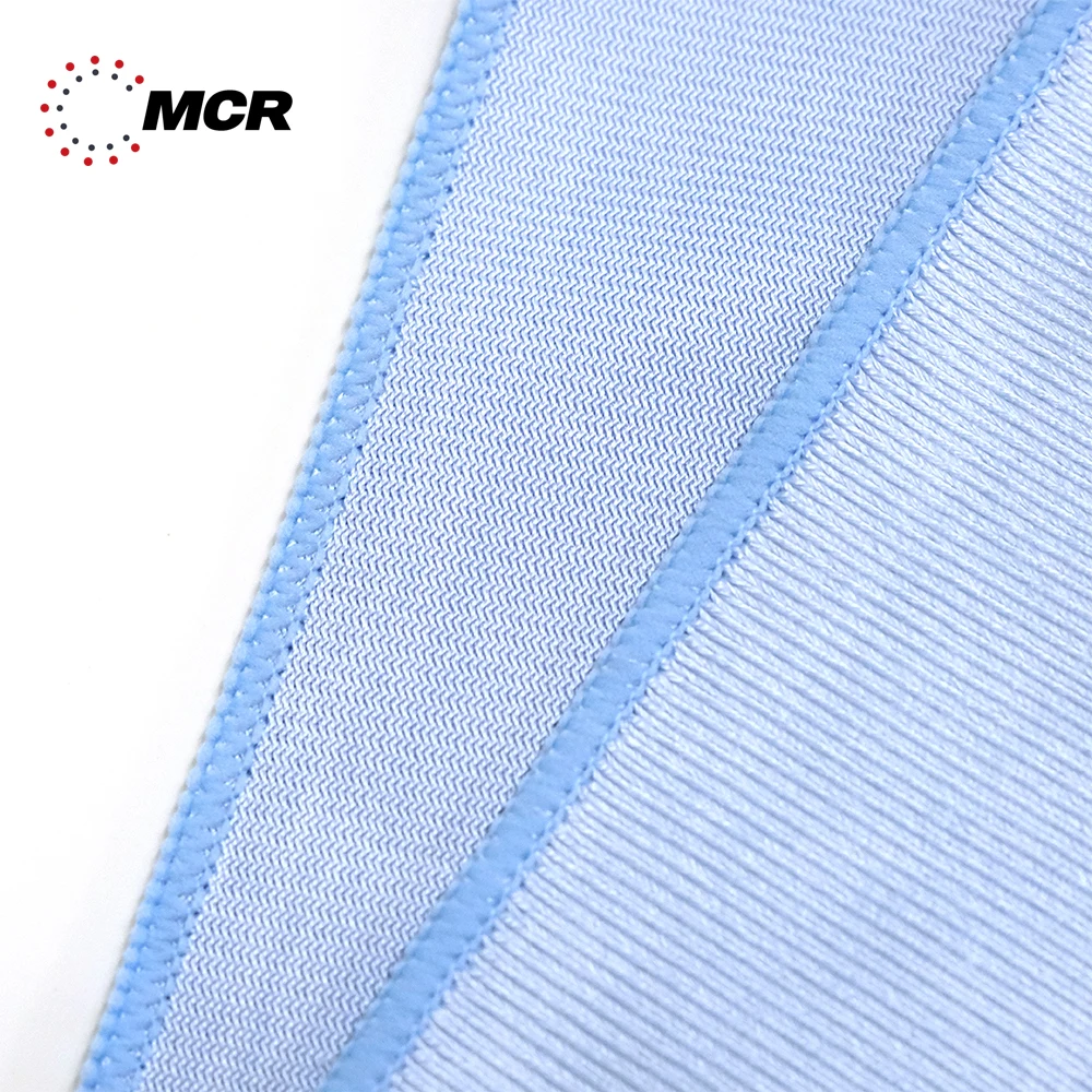 GLASS CLEANING MICROFIBER WINDOW TOWEL 320gsm Household Kitchen Dish High Quality Lint-free Scratch-free Tricot Contructio