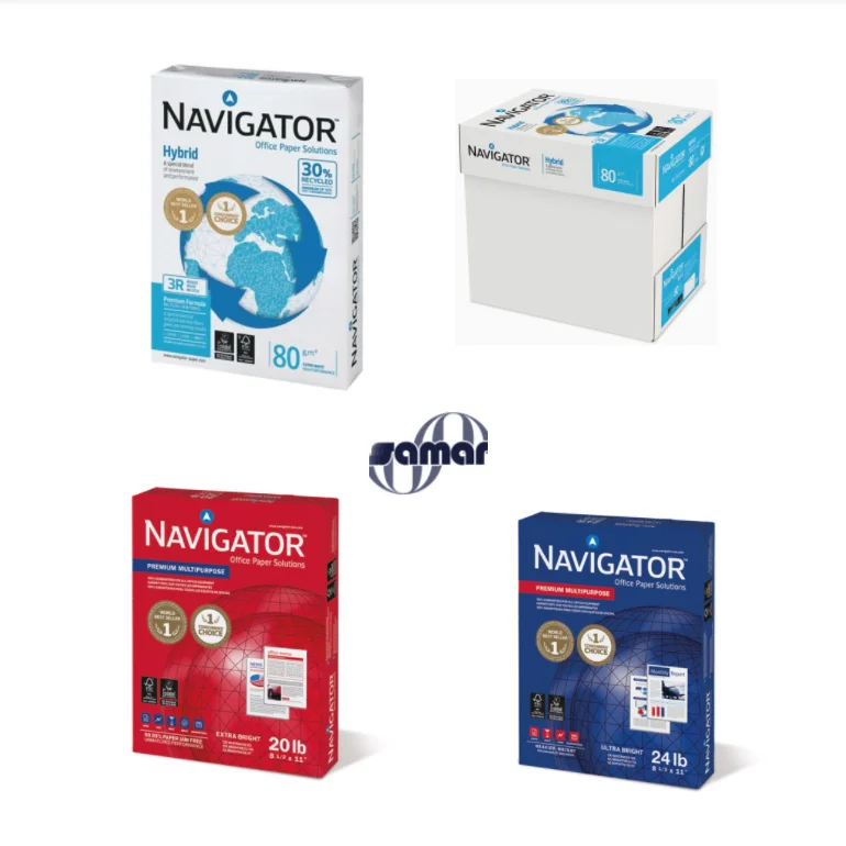 Navigator A4 Paper , Universal A4 Copy Paper International Size A4 /2022  Double A4 Copy Paper 80gsm