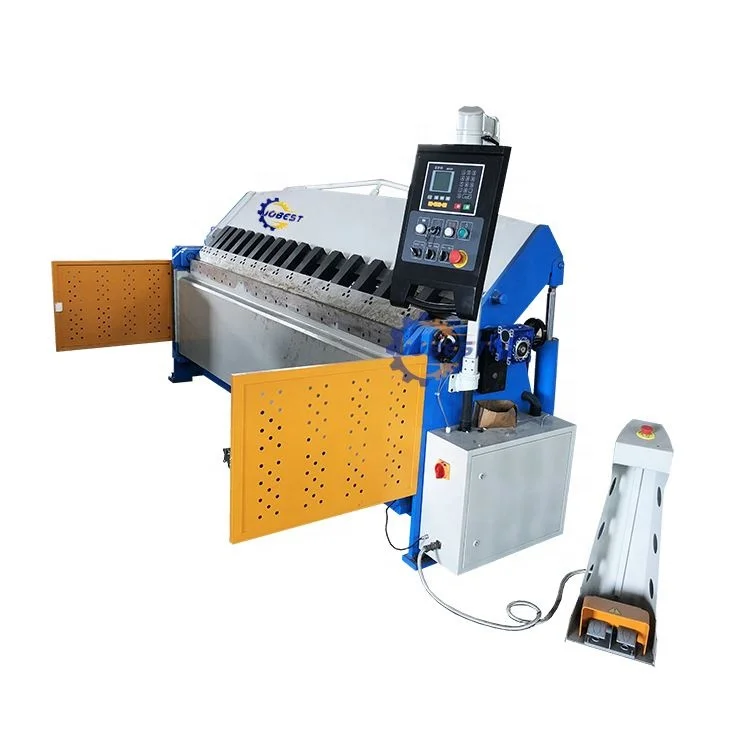 Heavy Duty Sheet Metal Bending Machine  CNC Hydraulic Folding Machine For Metal Pan And Box