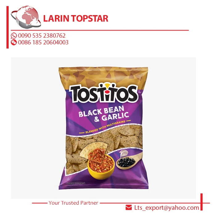 
Tostitos Black Bean & Garlic Flavored Tortilla Chips 283g 