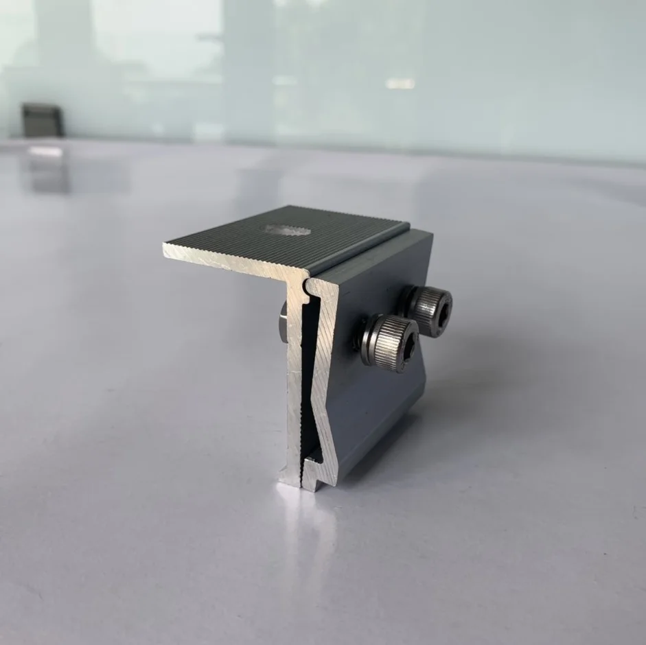 Made In Vietnam High Quality Solar Mounting System  Aluminum Solar Seamlock Solar Mounting Bracket