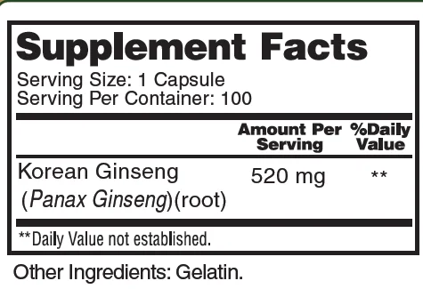 Ginseng - Pure Panax