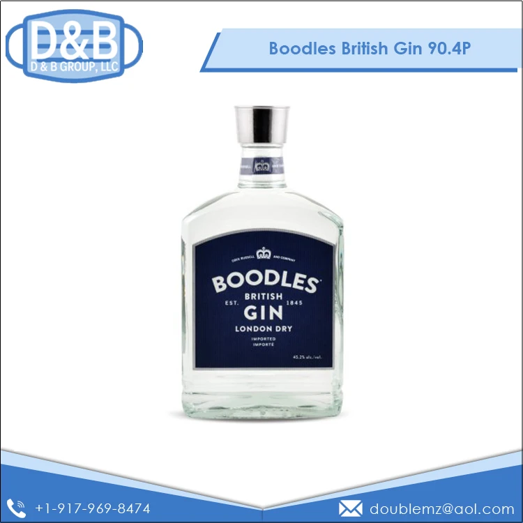 
Original Classic London Dry Styles Boodles British Gin Made Of English Wheat From D&B Group 