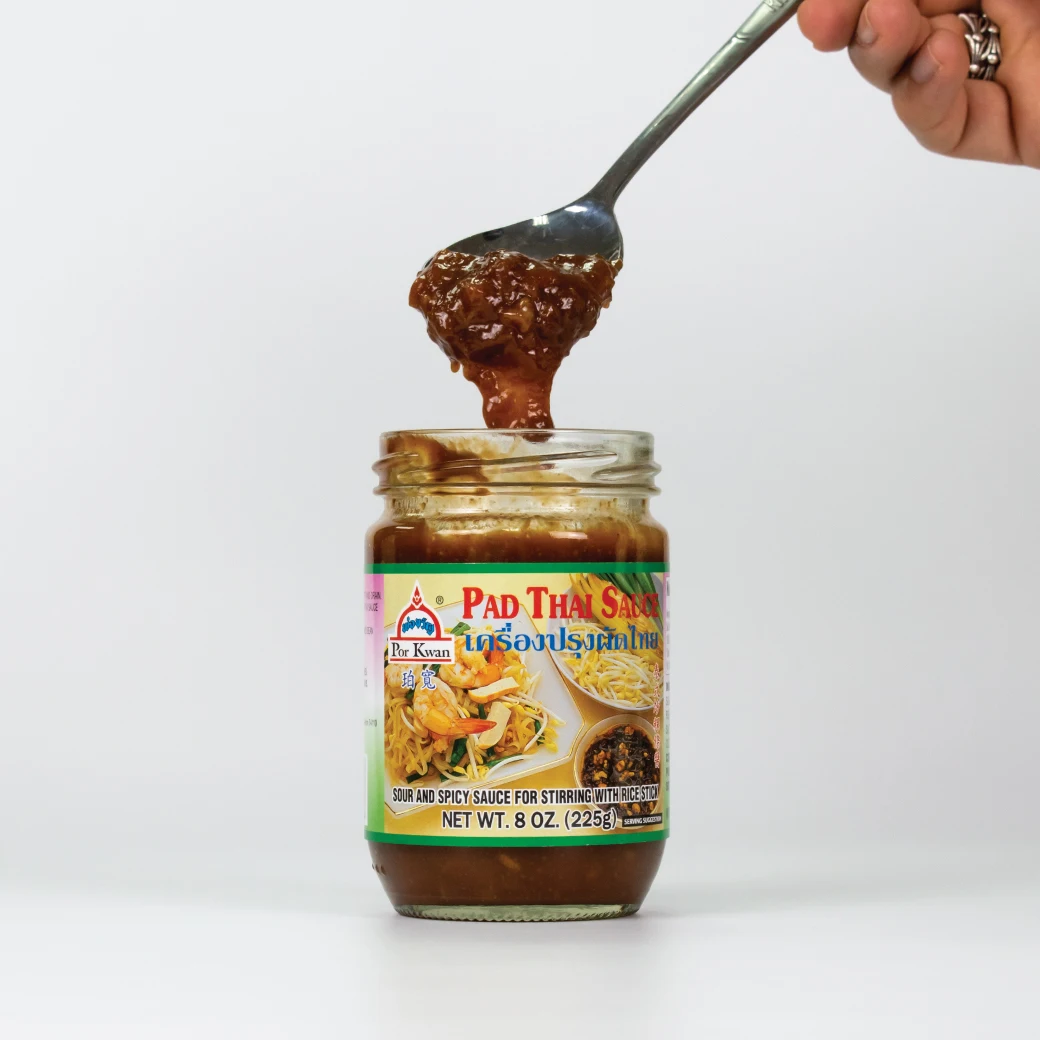 The Best Traditional Sauce of Pad Thai Sauce for Made Fried  Noodles from Thailand Style Food by Por Kwan Sour and Spicy Taste