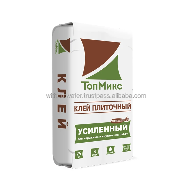 Topmix усиленный клей для фарфоровой глины, тяжелых плиток, искусственного камня, строительных материалов