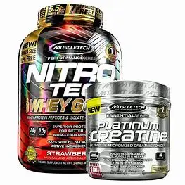 Bodybuilding Sports Nutrition Supplement Protein Powder Muscle Tech 5lbs