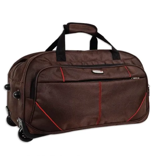Competitive Price Unisex DUFFLE BAG AND SUITCASE Polyester With Drawbars And Wheel Trolley Bag HS 669 travel bag