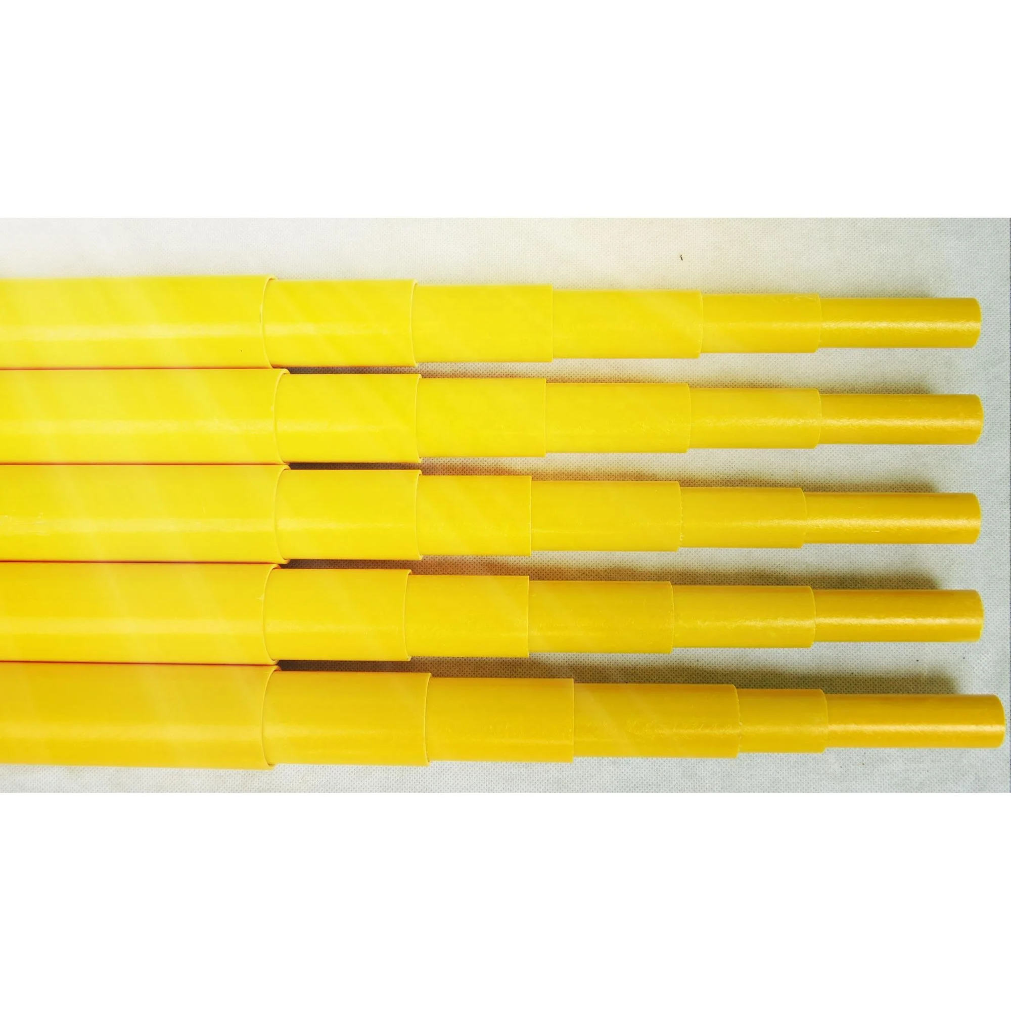 10m fiberglass telescopic poles