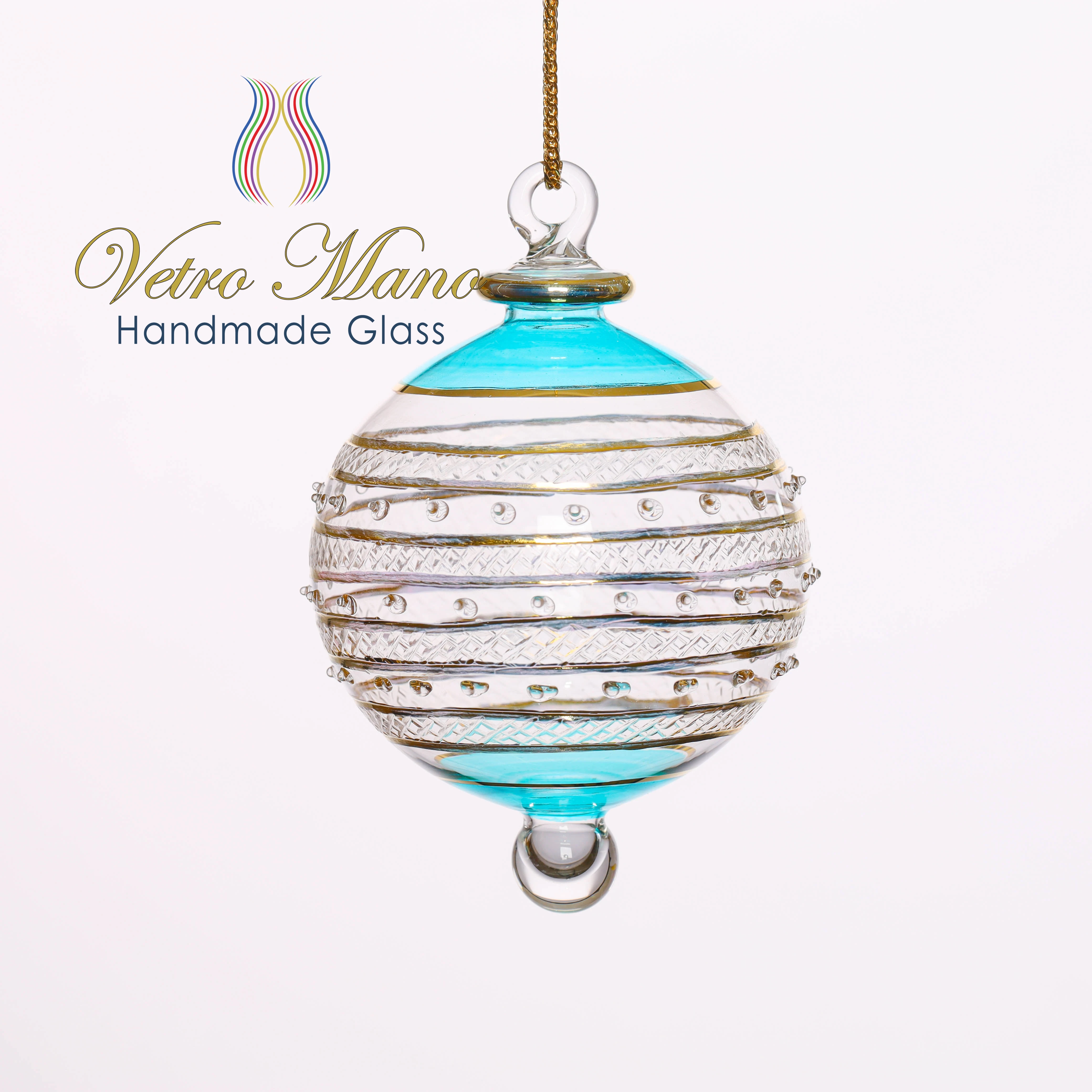 
Christmas Tree Ornaments Luxury Glass 