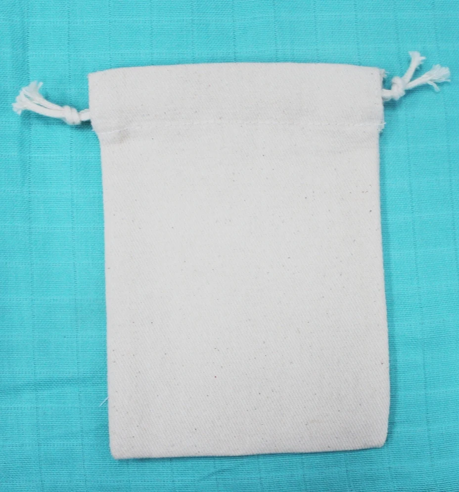 
Grs Recycled Cotton Pouch Bag 
