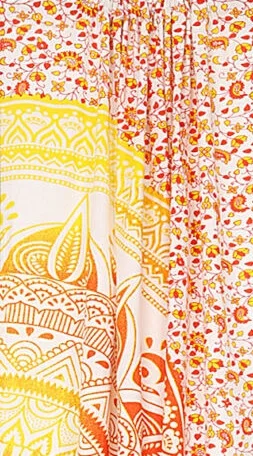 Mandala Ombre Curtain Cotton Wall Hanging Bohemian Curtain Window/Door Valance Traditional Single Curtain Good Quality Product