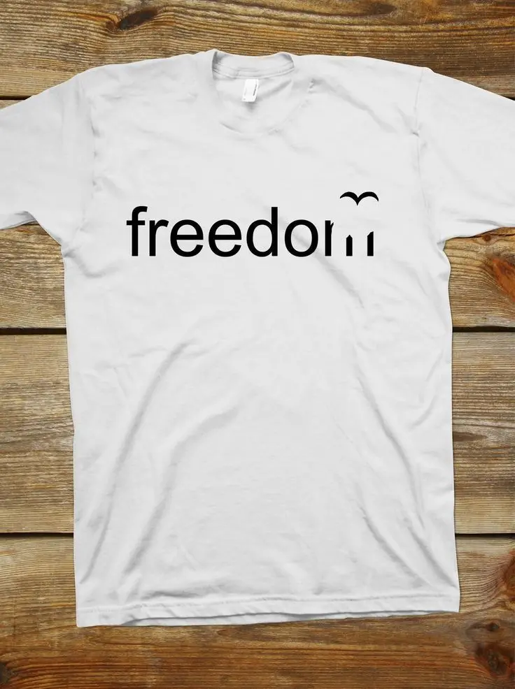 Freedom t-shirts Custom Design 100% Cotton  t-shirt in Bangladesh in wholesale price