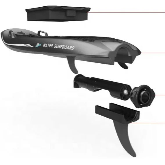 Chinese Factory wholesale Electric Surf Board 3600wh Removable lithium Battery   Paddle Board for adults