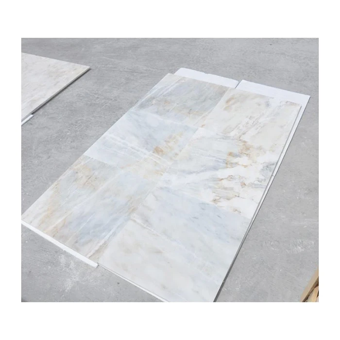 Maksini Stone Cheap price Afyon white marble stone Book matched Turkish carrara white marble tile