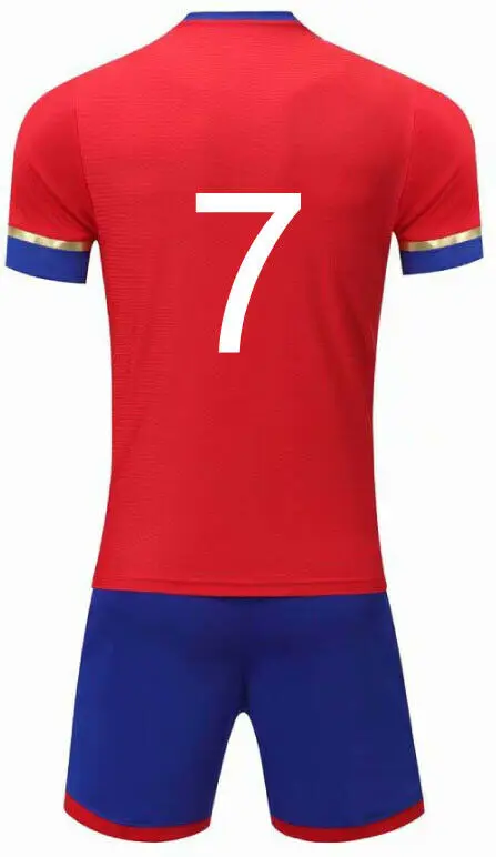 Wholesale Sublimation Plain Print New Club Custom Football jerseys Football Sets For Men